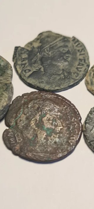 Lote 5 monedas romanas