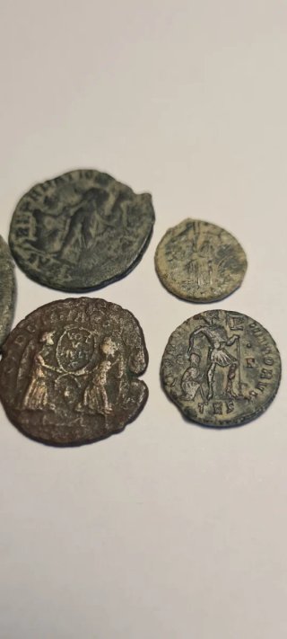 Lote 5 monedas romanas