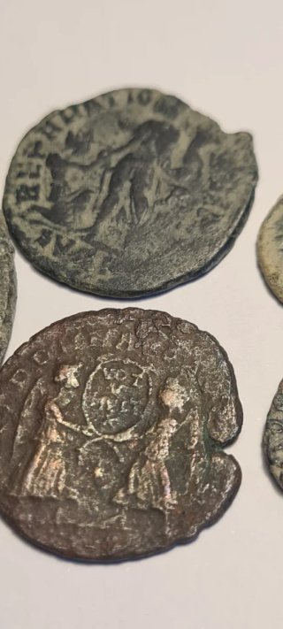 Lote 5 monedas romanas