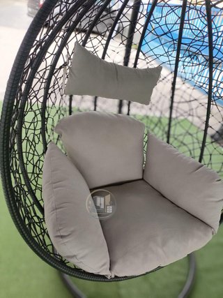 Silla Colgante / Mecedora Gris