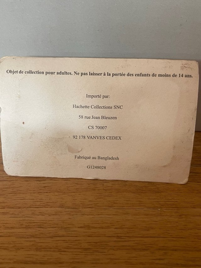 Soldado Hachette Collections 1915