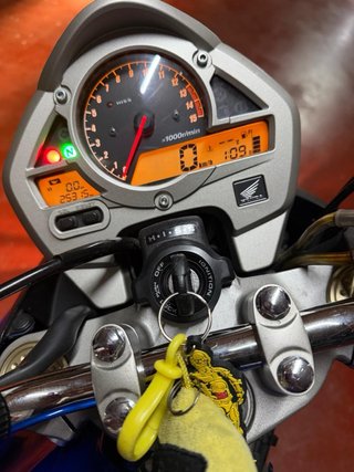 Honda Hornet 600 (2010) Azul Honda