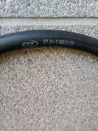 Rueda 27,5 bicicleta paseo.