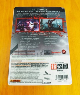 Dragon Age Origins Collector's Edition Xbox 360