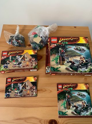 Lego Indiana Jones 7624 y 7625
