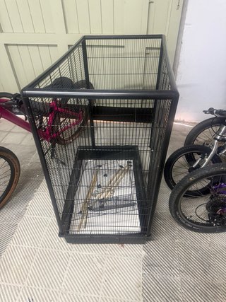 Jaula Grande para Pájaros Negra