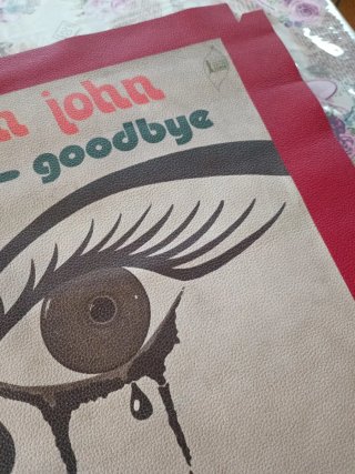 Cimele  sagoma pelle per borsa Gucci x Elton John