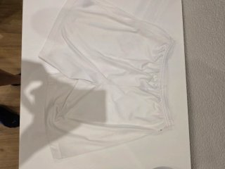 Pantalón corto Adidas – Blanco – Talla M –