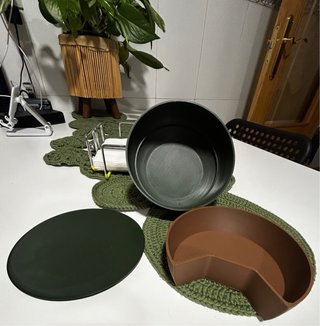 Cuenco 3D para picoteo (pistachos, aceitunas y pip