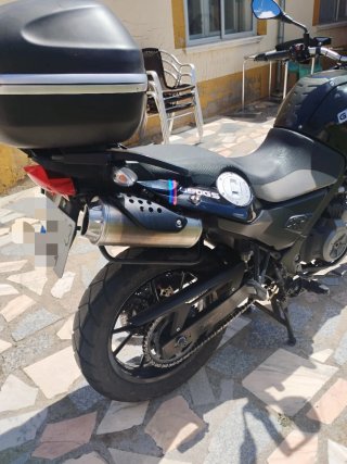 BMW G 650 GS Negra