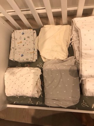 Cuna Ikea Sundvik Blanca con accesorios