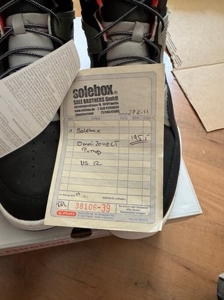 Reebok Pump Omni Zone LT X Solebox