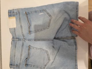 Bermuda vaquera Bershka Talla 38