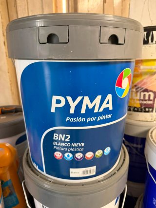 Pintura Plástica PYMA BN2 Blanco Nieve