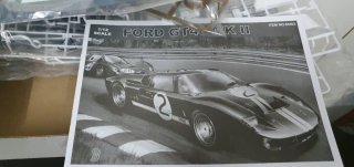 Maqueta Trumpeter Ford GT 40 Mk II 1/12