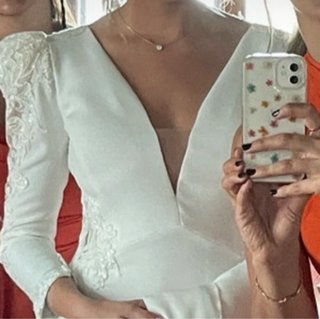 Vestido de Novia Blanco Corazón Espalda