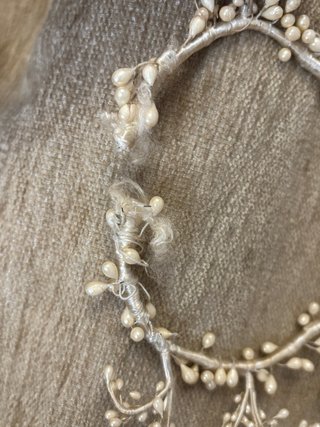 Antigua diadema para novia