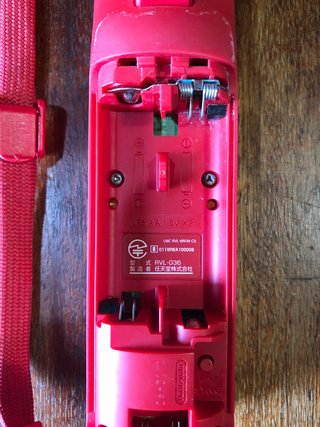 Wiimote Wii rosso motion plus integrato wii remote