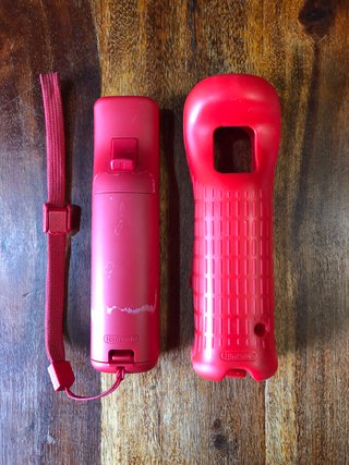 Wiimote Wii rosso motion plus integrato wii remote