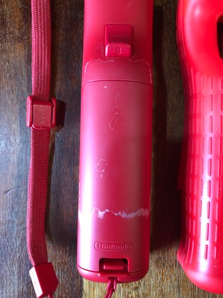 Wiimote Wii rosso motion plus integrato wii remote