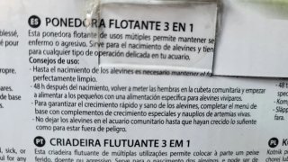 Paridera acuario Zolux 3 en 1