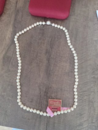 Collar  Majorica. Grosor de perla 8mm x 70 cm