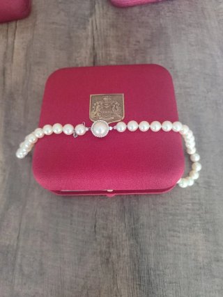 Collar  Majorica. Grosor de perla 8mm x 70 cm