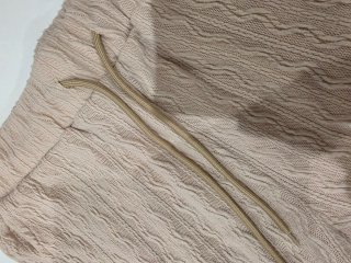 Pantalón corto de punto SHEIN – Color beige –