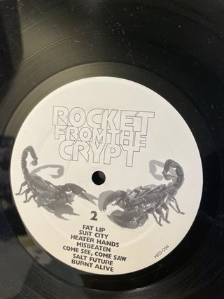 ROCKET FROM THE CRYPT “Scream, Dracula,..”LP.NM/NM