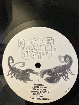 ROCKET FROM THE CRYPT “Scream, Dracula,..”LP.NM/NM