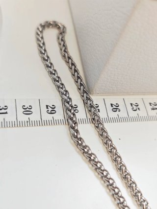 Tous collar acero inoxidable plateado oso bold