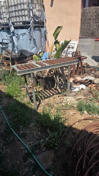 Mesa de rodillos industrial