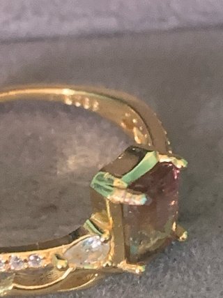 Anillo turmalina sandia