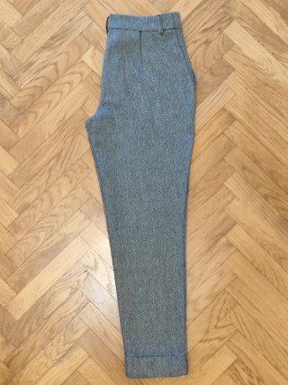 Pantaloni eleganti spiga di pesce