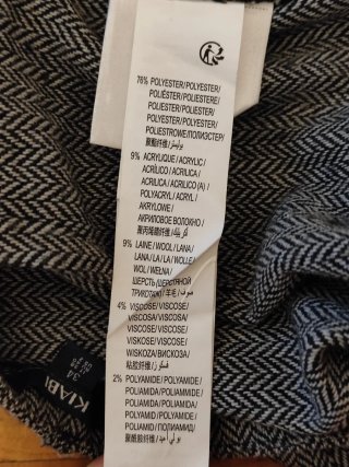 Pantaloni eleganti spiga di pesce