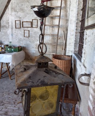 Lampadario/lanterna da esterno. Vintage