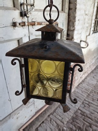 Lampadario/lanterna da esterno. Vintage