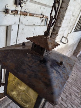 Lampadario/lanterna da esterno. Vintage