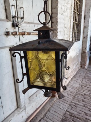 Lampadario/lanterna da esterno. Vintage