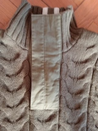 Jersey Helly Hansen Verde Oliva Cable Knit