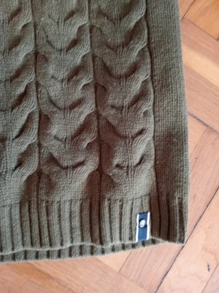 Jersey Helly Hansen Verde Oliva Cable Knit