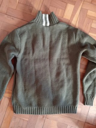 Jersey Helly Hansen Verde Oliva Cable Knit