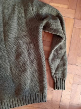 Jersey Helly Hansen Verde Oliva Cable Knit