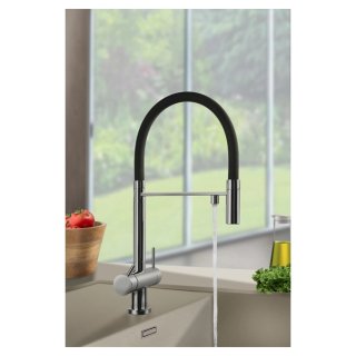 Grifo cocina Acquapro Timok 3 vías cromo