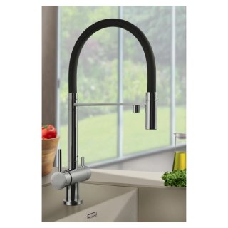Grifo cocina Acquapro Timok 3 vías cromo