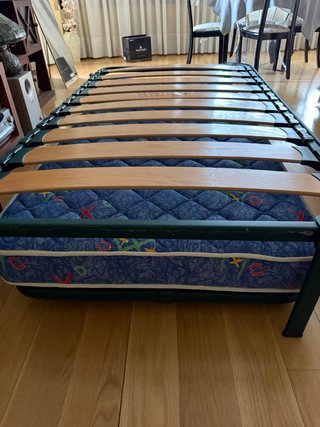 Letto a castello con 2 materassi FLEX e rete a doghe
