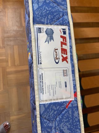Letto a castello con 2 materassi FLEX e rete a doghe