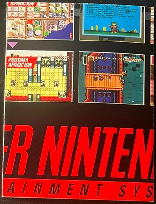 Póster Promocional SNES PAL Nintendo