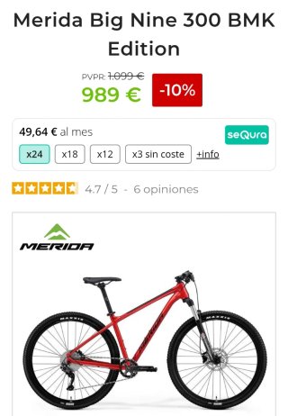 Merida Big Nine 300 BMK Edition