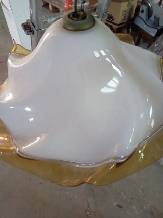 Lampadario vetro tipo Murano